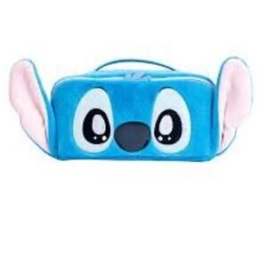 Impressions Vanity Stitch Fluffy Blue Unfold Travel Makeup Bag